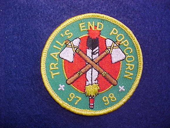 1997-98 TRAIL'S END POPCORN PATCH