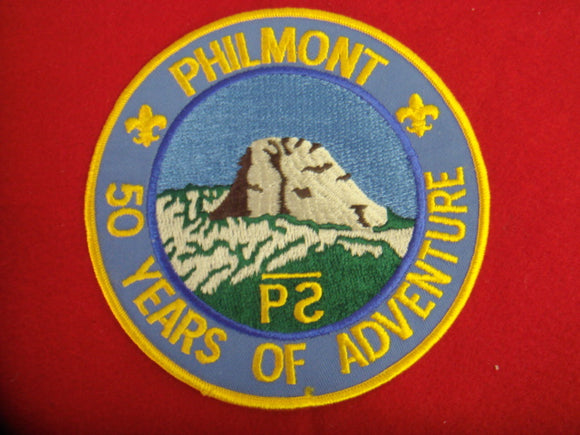 Philmont 50 yrs. Of Adventure Medium Blue Twill