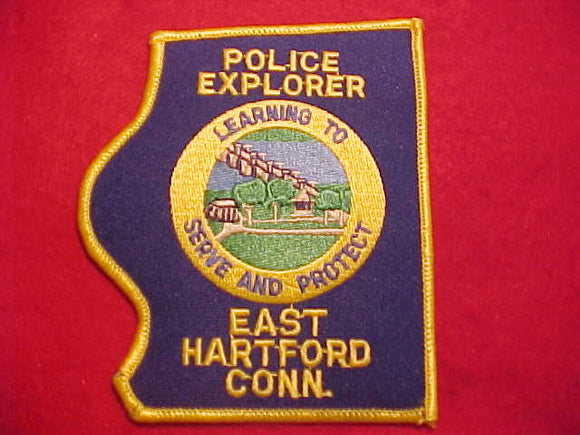 EAST HARTFORD, CONNECTICUT POLICE EXPLORER PATCH