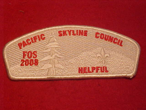 PACIFIC SKYLINE C. SA-14, FOS 2008, HELPFUL