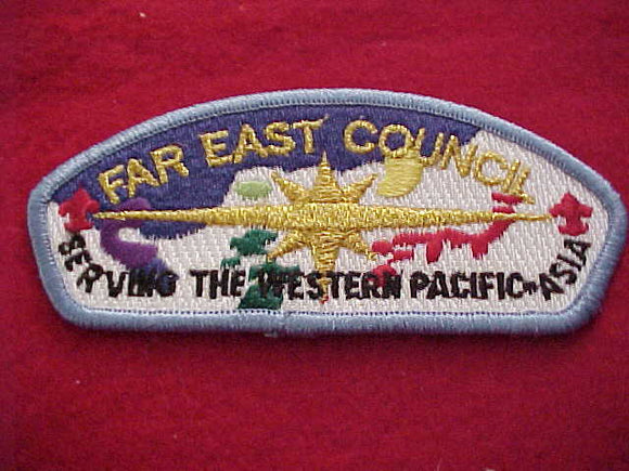 Far East s8, serving the Western Pacific-Asia