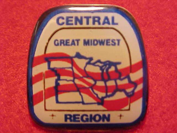 CENTRAL REGION HAT PIN