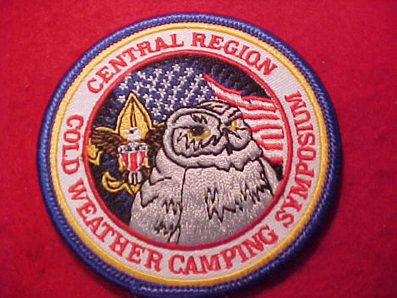 CENTRAL REGION PATCH, COLD WEATHER CAMPING SYMPOSIUM