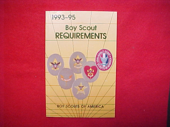 BOY SCOUT REQUIREMENTS, Jun-94