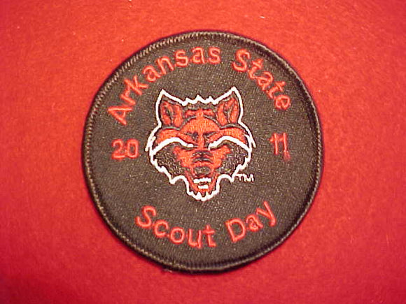 ARKANSAS STATE SCOUT DAY PATCH, 2011