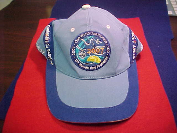 2007 WJ BASEBALL CAP, SLIGHT USE