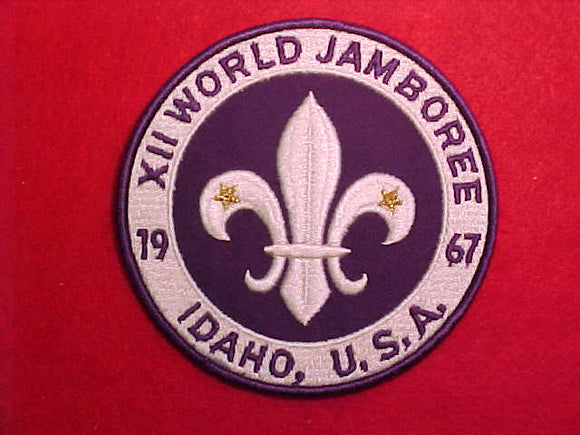 1967 WJ JACKET PATCH, OFFICIAL, 5