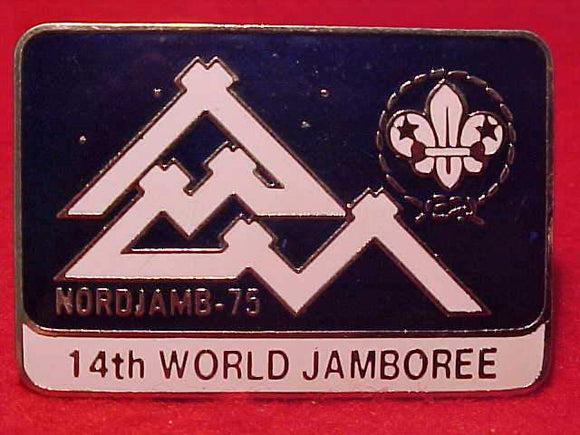 1975 WJ N/C SLIDE, WORLD JAMBOREE/NORDJAMB, UNOFFICIAL