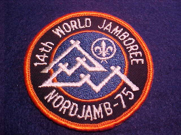 1975 WJ POCKET PATCH, SOLD AT TRADING POST, 3