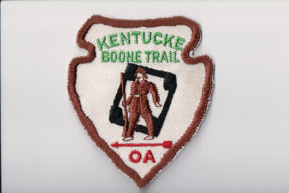480 Kawida A1, Kentucke Boone Trail patch