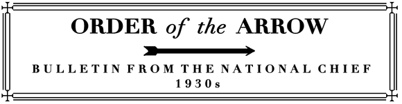 OA National Bulletins 1930s