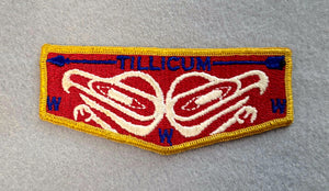 392 S1 TILLICUM, FIRST FLAP, VERY RARE