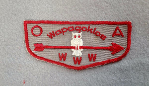 448 F1 WAPAGOKLOS, FIRST FLAP, CUT EDGE, MINT, MERGED 1956