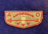 448 F1 WAPAGOKLOS, FIRST FLAP, CUT EDGE, MINT, MERGED 1956