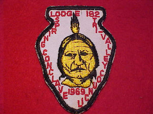 182 eA1969-1 WHITE BEAVER, 1969 SPRING CONCLAVE, TRI-VALLEY C.