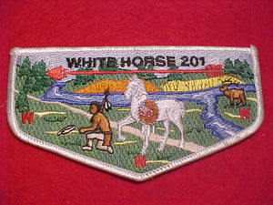 201 S16 WHITE HORSE, STANDARD FLAP