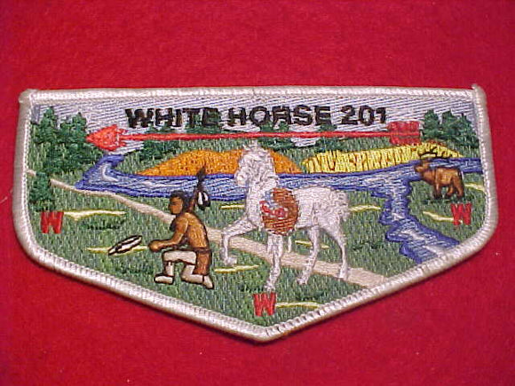 201 S16 WHITE HORSE, STANDARD FLAP