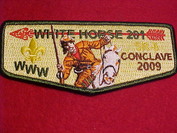 201 S38 WHITE HORSE, 2009 SR-6 CONCLAVE