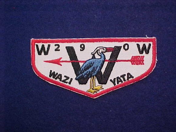 290 F2 WAZI YATA, MERGED 1974