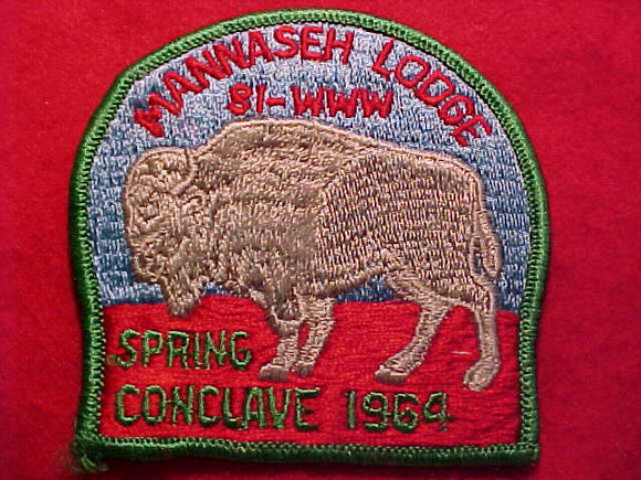 81 EX1964-1 MANNASEH, MERGED 1966, 1964 SPRING CONCLAVE