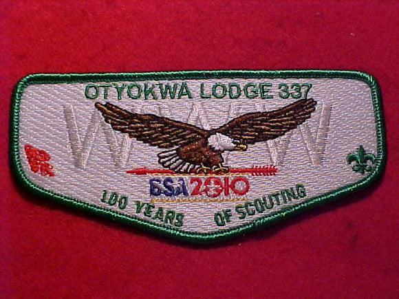 337 S? OTYOKWA, 2010 BA 100 YEARS OF SCOUTING