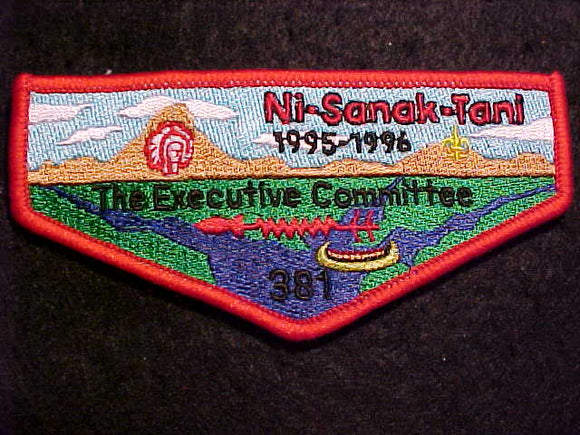 381 S? NI-SANAK-TANI, 1995-1996, THE EXECUTIVE COMMITTEE