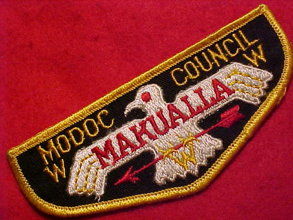 437 F3A MAKUALIA, MODOC COUNCIL