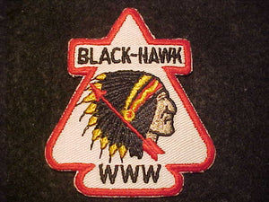 94 A1A BLACK-HAWK PATCH, MERGED 1990, 3.5" TALL