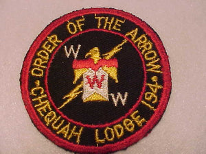 194 R2B CHEQUAH PATCH, MERGED 1974