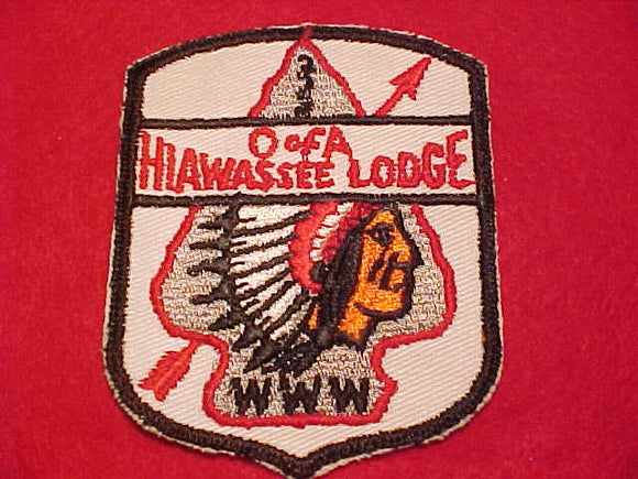 333 X1A HIAWASSEE PATCH, MERGED 1963