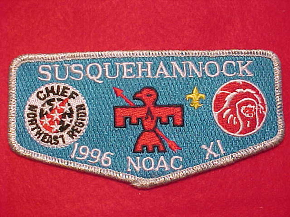 11 S18 SUSQUEHANNOCK FLAP, 1996 NOAC