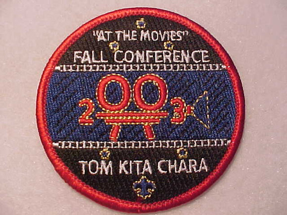 96 ER2003 TOM KITA CHARA FLAP, 2003 FALL CONFERENCE