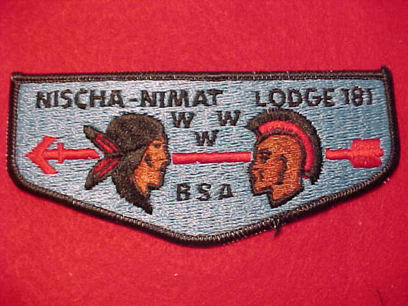 181 S3 NISCHA-NIMAT FLAP, MERGED 1990