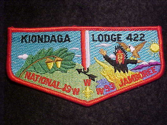 422 S28 KIONDAGA FLAP, 1993 NJ