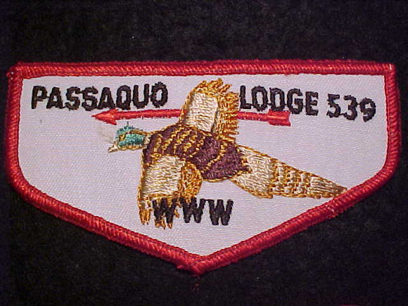 539 F2A PASSAQUO FLAP, MERGED 1993
