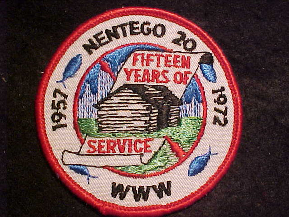 20 R2 NENTEGO, 1957-1972, FIFTEEN YEARS OF SERVICE