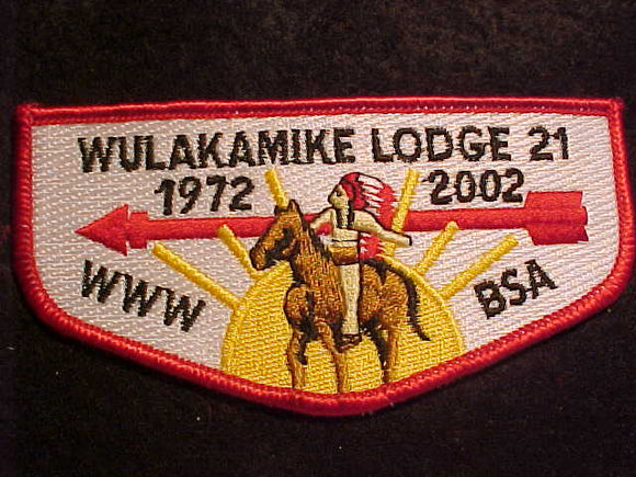 21 S25 WULAKAMIKE, 1972-2002