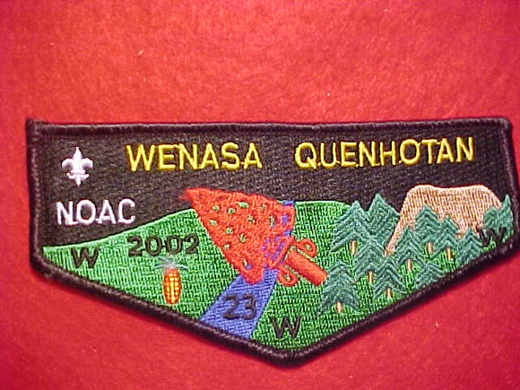 23 S32 WENASA QUENHOTAN, NOAC 2002, NIGHT SKY