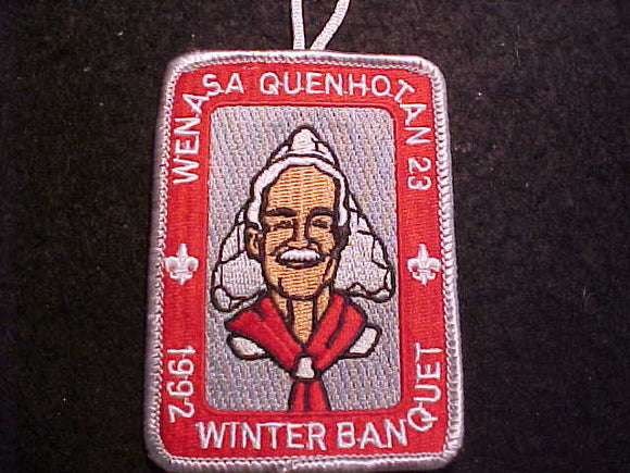 23 EX1992-1 WENASA QUENHOTAN, 1992 WINTER BANQUET