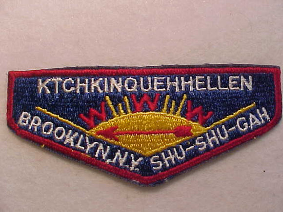 24 S1 SHU-SHU-GAH, KTCHKINQUEHHELLEN CHAPTER, BROOKLYN, N.Y.