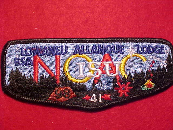 41 S7 LOWANEU ALLANQUE, NOAC 1998, BLACK BDR.