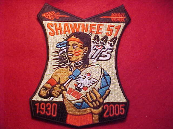 51 X10 SHAWNEE, 1930-2005, 75 YEARS