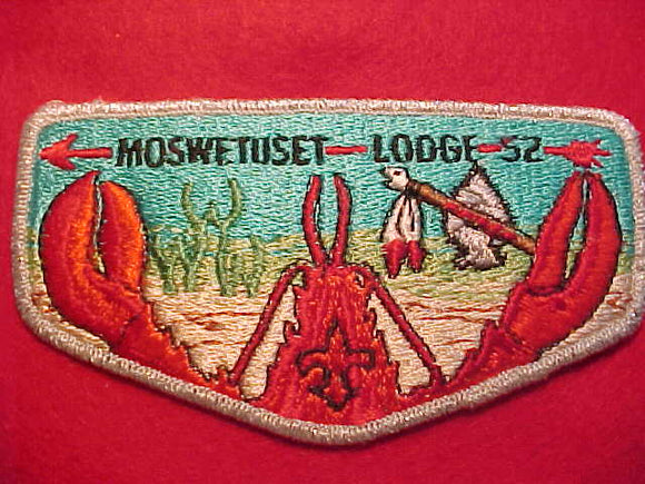 52 S1 MOSWETUSET, FIRST FLAP