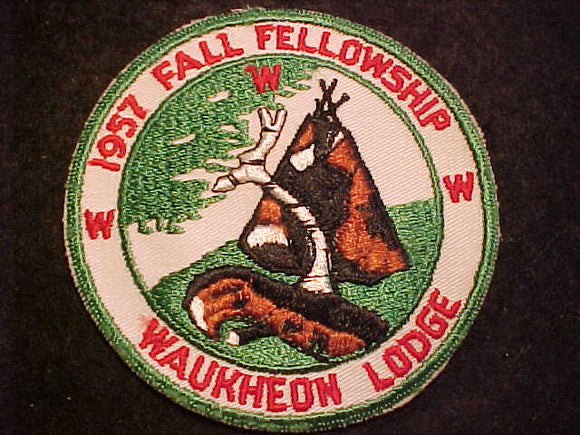 55 ER1957 WAUKHEON, 1957 FALL FELLOWSHIP