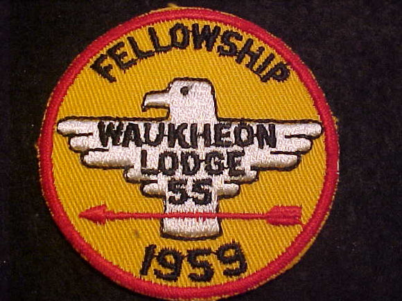 55 ER1959 WAUKHEON, 1959 FELLOWSHIP