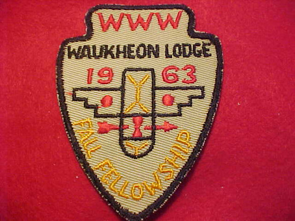55 EA1963-3 WAUKHEON, 1963 FALL FELLOWSHIP