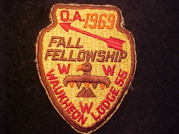 55 EA1969-3 WAUKHEON, 1969 FALL FELLOWSHIP