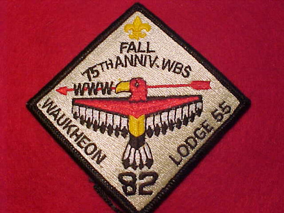 55 EX1982-3 WAUKHEON, FALL 75TH ANNIV. WBS