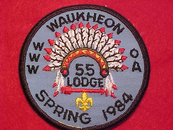 55 ER1984-1 WAUKHEON, SPRING 1984