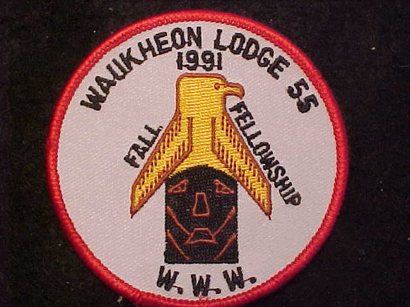 55 ER1991-1 WAUKHEON, 1991 FALL FELLOWSHIP